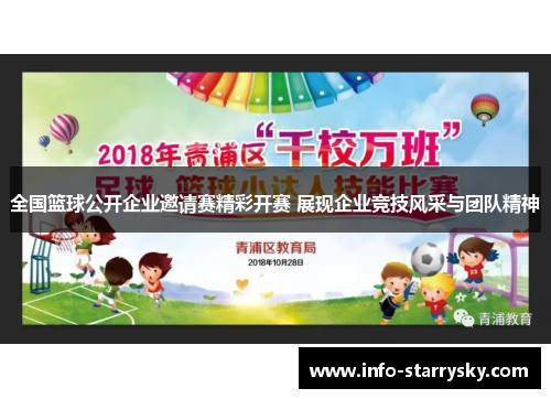 全国篮球公开企业邀请赛精彩开赛 展现企业竞技风采与团队精神