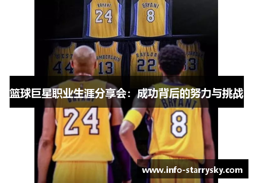 篮球巨星职业生涯分享会：成功背后的努力与挑战